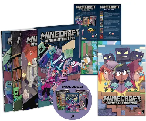 Minecraft: Wither Without You Boxed Set (Novelas gráficas) - Minecraft: Wither Without You Boxed Set (Graphic Novels)