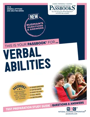 Habilidades Verbales (CS-13): Guía de Estudio - Verbal Abilities (CS-13): Passbooks Study Guide