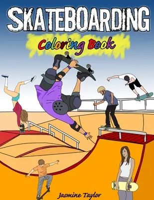 Libro para colorear de Skateboarding - Skateboarding Coloring Book