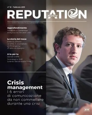 Reseña de reputación nº 12 Gestión de crisis: Cosa fare e cosa non fare durante una crisi reputazionale - Reputation review n. 12 Crisis Management: Cosa fare e cosa non fare durante una crisi reputazionale