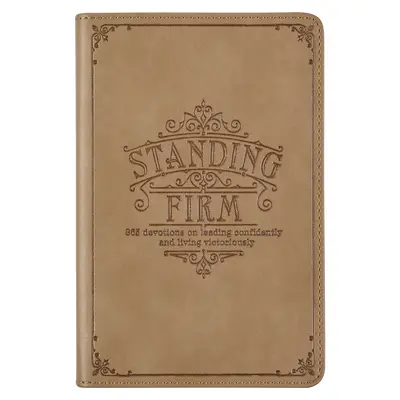 Devocional de piel sintética Firmeza - Standing Firm Faux Leather Devotional