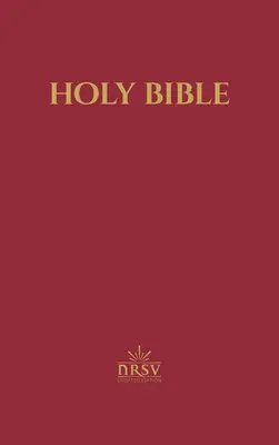 NRSV Edición actualizada de la Biblia del Rocío con Apócrifos (Tapa dura, Borgoña) - NRSV Updated Edition Pew Bible with Apocrypha (Hardcover, Burgundy)