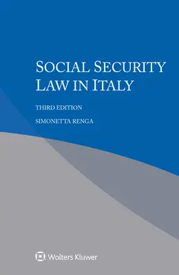 Derecho de la Seguridad Social en Italia - Social Security Law in Italy