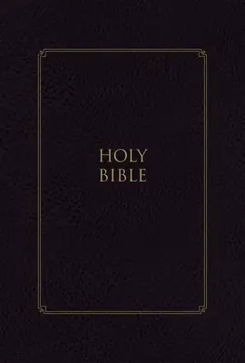 Kjv, Biblia Thompson de consulta encadenada, Leathersoft, Negra, Letra roja, Impresión confort - Kjv, Thompson Chain-Reference Bible, Leathersoft, Black, Red Letter, Comfort Print