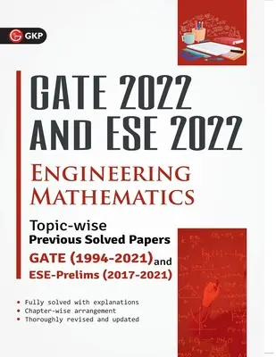 GATE 2022 y ESE Prelim 2022 - Ingeniería Matemáticas - Topic-wise Previous Solved Papers - GATE 2022 & ESE Prelim 2022 - Engineering Mathematics - Topic-wise Previous Solved Papers