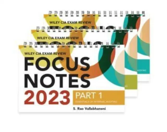 Notas de Enfoque CIA 2023 de Wiley: Set Completo - Wiley CIA 2023 Focus Notes: Complete Set