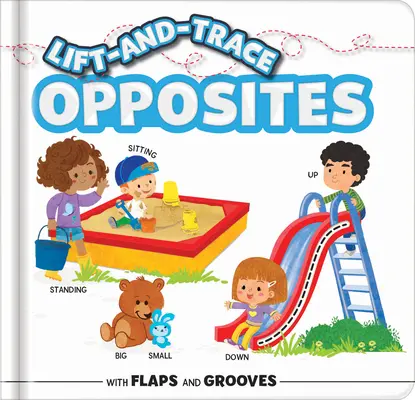 Levantar y seguir: Opuestos: Con Aletas y Ranuras - Lift-And-Trace: Opposites: With Flaps and Grooves