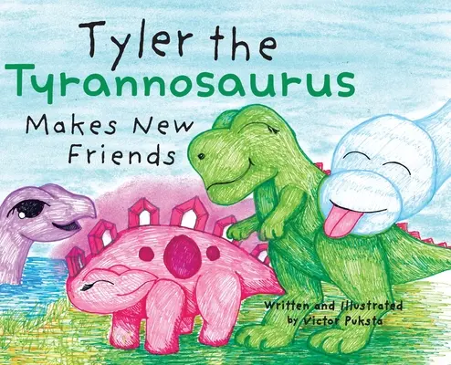 Tyler el tiranosaurio hace nuevos amigos - Tyler the Tyrannosaurus Makes New Friends