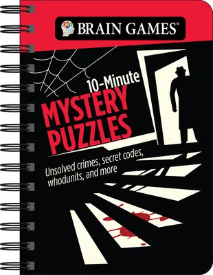 Juegos de ingenio - To Go - 10-Minute Mystery Puzzles: Crímenes sin resolver, códigos secretos, acertijos y mucho más - Brain Games - To Go - 10-Minute Mystery Puzzles: Unsolved Crimes, Secret Codes, Whodunits, and More