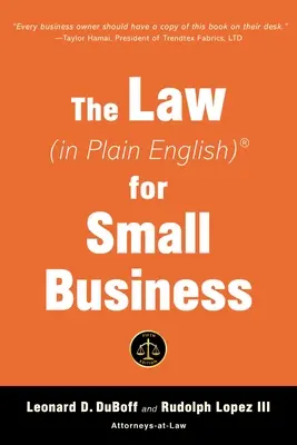 El Derecho (en inglés sencillo) para la pequeña empresa (sexta edición) - The Law (in Plain English) for Small Business (Sixth Edition)