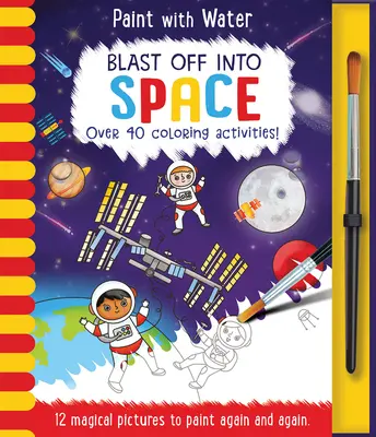 Explosión en el espacio, libro de actividades sin complicaciones - Blast Off Into - Space, Mess Free Activity Book