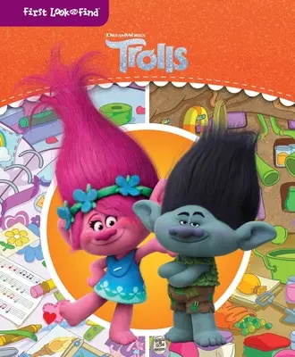 DreamWorks Trolls: Primer Busca y Encuentra - DreamWorks Trolls: First Look and Find