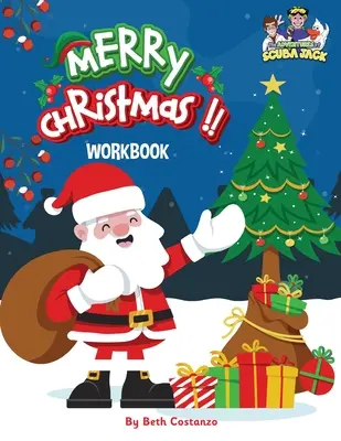 Cuaderno de actividades de Navidad para niños de 2 a 6 años - Christmas Activity Workbook for Kids 2-6