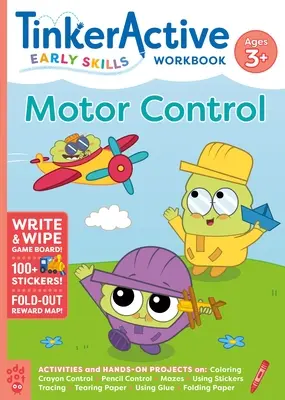 Tinkeractive Early Skills Motor Control Workbook Edades 3+ - Tinkeractive Early Skills Motor Control Workbook Ages 3+