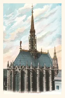 Diario Vintage Spire on Holy Chapel - Vintage Journal Spire on Holy Chapel