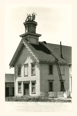 Diario Vintage Masonic Hall, Mendocino - Vintage Journal Masonic Hall, Mendocino