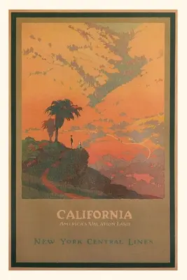 Diario Vintage Cartel de Trevel para California - Vintage Journal Trevel Poster for California