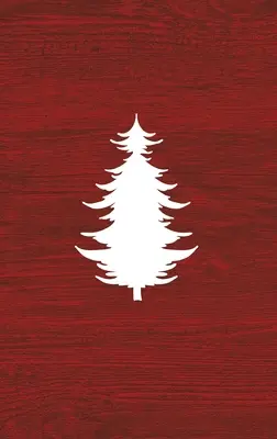 Navidad: Un libro rojo decorativo de tapa dura para la decoración con el texto de la columna vertebral para apilar en las estanterías, decorar mesas de café, Cristo - Christmas: A Red Hardcover Decorative Book for Decoration with Spine Text to Stack on Bookshelves, Decorate Coffee Tables, Christ