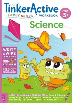 Tinkeractive Early Skills Science Workbook Mayores de 3 años - Tinkeractive Early Skills Science Workbook Ages 3+