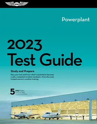 2023 Powerplant Mechanic Test Guide Plus: Libro y Software para estudiar y prepararse para su examen de mecánico de aviación FAA Conocimiento - 2023 Powerplant Mechanic Test Guide Plus: Book Plus Software to Study and Prepare for Your Aviation Mechanic FAA Knowledge Exam