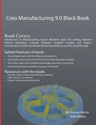 Creo Manufacturing 9.0 Libro negro - Creo Manufacturing 9.0 Black Book