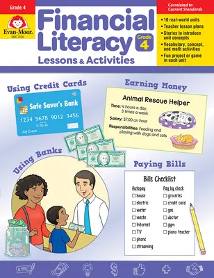 Lecciones y actividades de alfabetización financiera, Grado 4 - Recurso para el profesor - Financial Literacy Lessons and Activities, Grade 4 - Teacher Resource