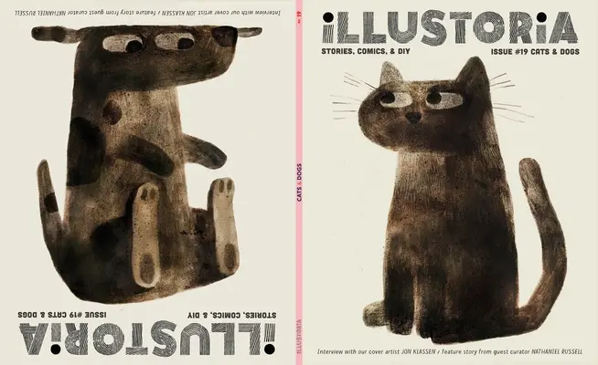 Illustoria: Cats & Dogs: Número 19: Historias, cómics y bricolaje para niños y adultos creativos - Illustoria: Cats & Dogs: Issue #19: Stories, Comics, Diy, for Creative Kids and Their Grownups