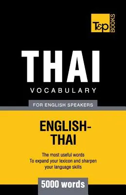 Vocabulario tailandés para anglófonos - 5000 palabras - Thai vocabulary for English speakers - 5000 words