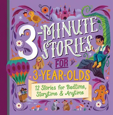 Cuentos de 3 minutos para niños de 3 años - 3-Minute Stories for 3-Year-Olds