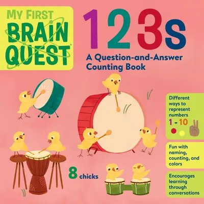 Mi Primera Búsqueda Cerebral 123s: Libro de preguntas y respuestas - My First Brain Quest 123s: A Question-And-Answer Book