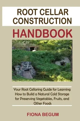 Manual de Construcción de Bodegas de Raíz: Su guía para aprender a construir una cámara frigorífica natural para conservar verduras, frutas y frutas de temporada. - Root Cellar Construction Handbook: Your Root Cellaring Guide for Learning How to Build a Natural Cold Storage for Preserving Vegetables, Fruits, and O