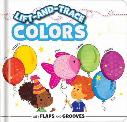 Lift-And-Trace: Colores: Con Solapas Y Ranuras - Lift-And-Trace: Colors: With Flaps and Grooves