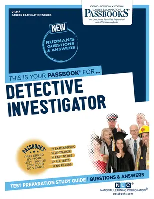 Detective Investigador (C-1247): Guía de Estudio - Detective Investigator (C-1247): Passbooks Study Guide