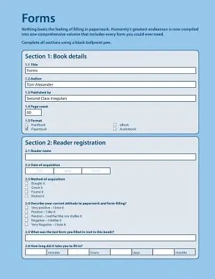 Formularios: El papeleo favorito de la nación - Forms: The Nation's Favourite Paperwork