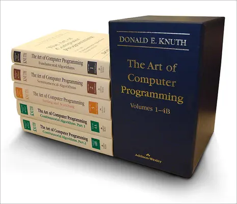 El arte de la programación informática, volúmenes 1-4b, estuche - Art of Computer Programming, The, Volumes 1-4b, Boxed Set