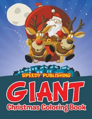 Libro gigante para colorear de Navidad - Giant Christmas Coloring Book