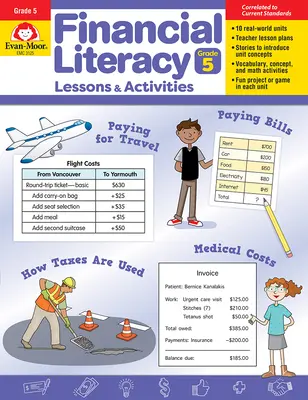 Lecciones y actividades de alfabetización financiera, 5º grado - Recurso para el profesor - Financial Literacy Lessons and Activities, Grade 5 - Teacher Resource