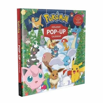 Calendario Navideño de Adviento Pokmon - Pokmon Advent Holiday Pop-Up Calendar