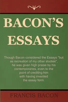 Ensayos de Bacon - Bacon's Essays