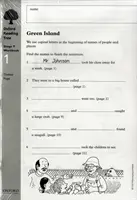 Oxford Reading Tree: Nivel 9: Cuadernos: Workbook 1: Green Island and Storm Castle ( Pack of 6) - Oxford Reading Tree: Level 9: Workbooks: Workbook 1: Green Island and Storm Castle ( Pack of 6)