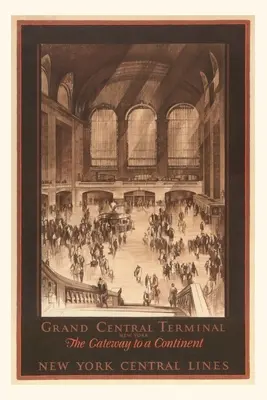 Vintage Journal Póster, Grand Central Station - Vintage Journal Poster, Grand Central Station