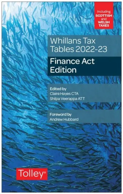 Whillans's Tax Tables 2022-23 (Edición de la Ley de Finanzas) - Whillans's Tax Tables 2022-23 (Finance Act edition)