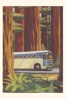 Diario Vintage Autobús en Redwoods - Vintage Journal Bus in Redwoods