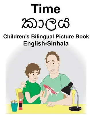English-Sinhala Time Libro Infantil Bilingüe - English-Sinhala Time Children's Bilingual Picture Book