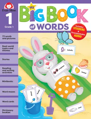 Mi gran libro de palabras, Grado 1 Libro de ejercicios - My Big Book of Words, Grade 1 Workbook