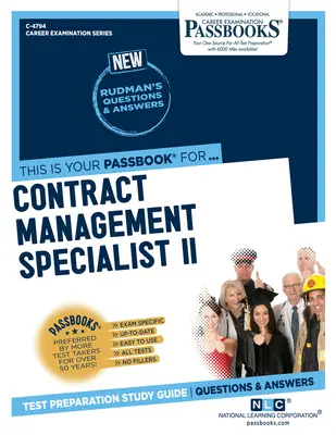 Especialista en Gestión de Contratos II (C-4794): Guía de estudio - Contract Management Specialist II (C-4794): Passbooks Study Guide