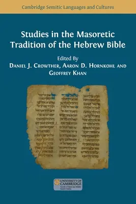 Estudios sobre la tradición masorética de la Biblia hebrea - Studies in the Masoretic Tradition of the Hebrew Bible