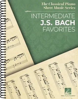 Intermediate J.S. Bach Favorites - Serie de partituras para piano clásico - Intermediate J.S. Bach Favorites - The Classical Piano Sheet Music Series