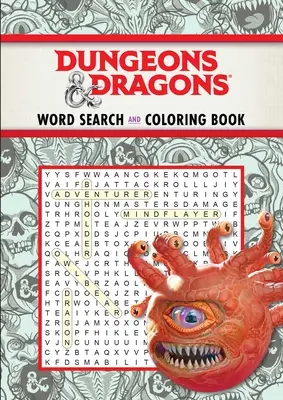 Sopa de letras y colorear de Dragones y Mazmorras - Dungeons & Dragons Word Search and Coloring