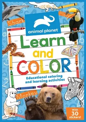 Planeta Animal: Aprende y colorea - Animal Planet: Learn and Color